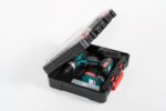Aku vŕtačka NAC CDB2-40-S-LI-20V 2x2Ah + príslušenstvo 126 dielov – Obrázok 5