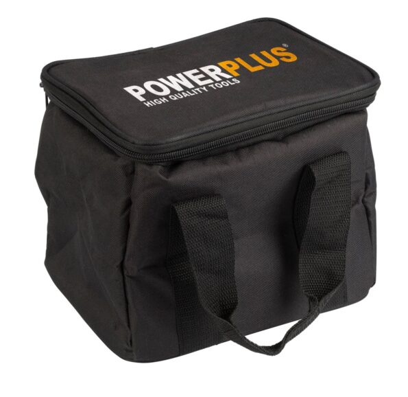 Aku vŕtačka Powerplus POWX00840 s príklepom + 53 ks príslušenstva – Obrázok 3