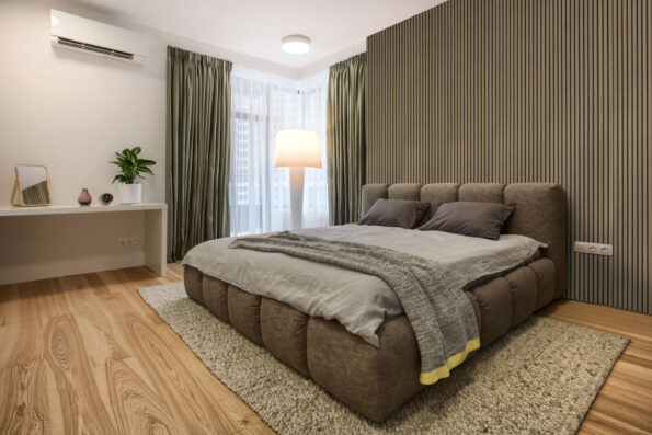 Akustický panel G21 270x60,5x2,1 cm, dymový dub – Obrázok 9