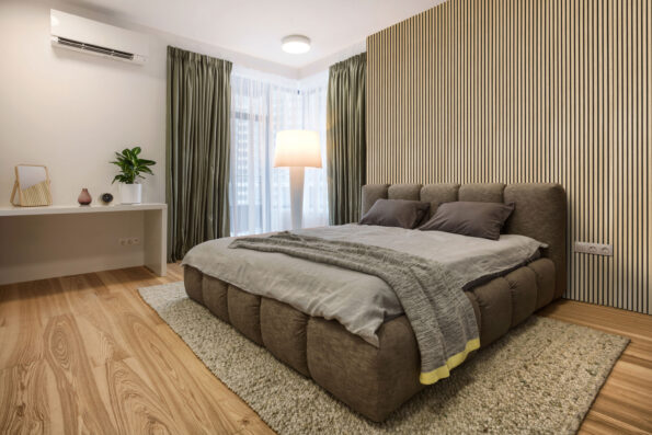 Akustický panel G21 270x60,5x2,1 cm, prírodný dub – Obrázok 8