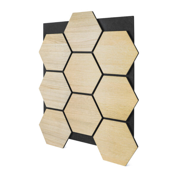 Akustický panel G21 81,5x66,5x2,1 cm plástov, prírodný dub – Obrázok 2