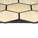 Akustický panel G21 81,5x66,5x2,1 cm plástov, prírodný dub – Obrázok 5