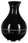 Aróma difuzér Sixtol Bloom čierny lesk 200 ml