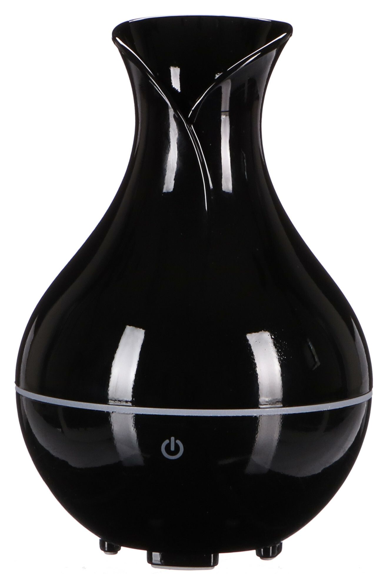 Aroma-difuzer-Sixtol-Bloom-cierny-lesk-200-ml Aróma difuzér Sixtol Bloom čierny lesk 200 ml – Obrázok 1