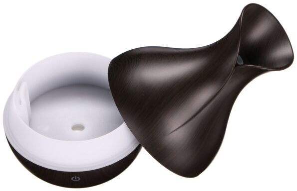 Aróma difuzér Sixtol Bloom tmavé drevo 200 ml – Obrázok 2