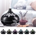 Aróma difuzér Sixtol Palm čierny lesk 500 ml – Obrázok 3