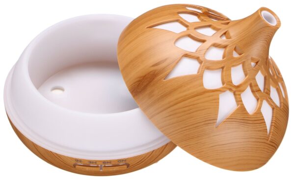Aróma difuzér Sixtol Palm svetlé drevo 500 ml – Obrázok 2