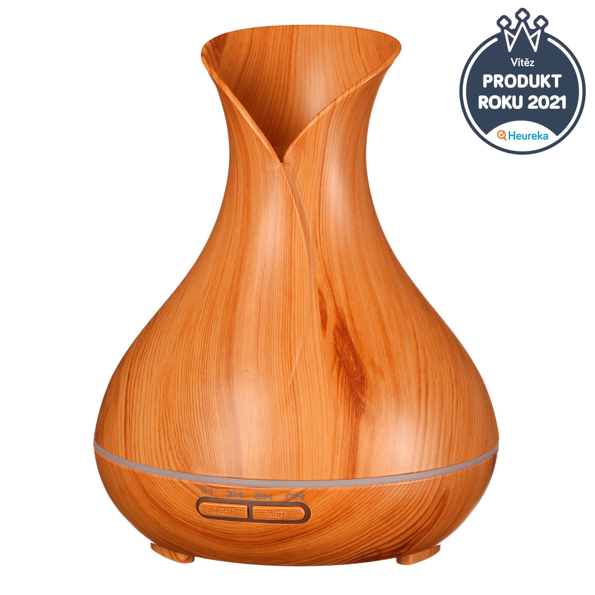 Aroma-difuzer-Sixtol-Vulcan-svetle-drevo-350-ml Aróma difuzér Sixtol Vulcan svetlé drevo 350 ml – Obrázok 1