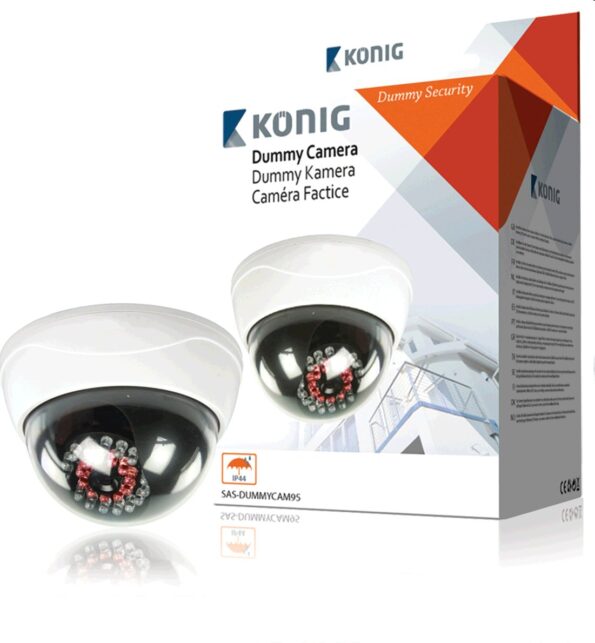 Atrapa Nedis CCTV DOME kamery s 25 IR LED – Obrázok 2