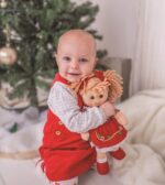 Bábika Bigjigs Toys látková Emma 38 cm – Obrázok 4