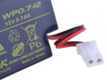 Batéria Avacom Long 12V 0,7Ah olověný akumulátor AMP (WP0.7-12) – Obrázok 2