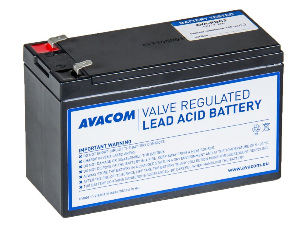 Bateria-Avacom-RBC2-bateriovy-kit-nahrada-za-APC-neoriginalni Batéria Avacom RBC2 bateriový kit - náhrada za APC - neoriginální – Obrázok 1