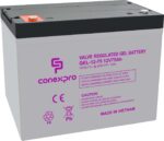 Batéria Conexpro GEL-12-75 GEL, 12V/75Ah, T14-M6, Deep Cycle