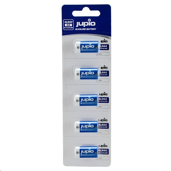 Bateria-Jupio-4LR44-6V-5ks Batéria Jupio 4LR44 6V 5ks – Obrázok 1