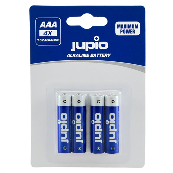 Bateria-Jupio-AAA-LR03-4ks Batéria Jupio AAA - LR03 4ks – Obrázok 1