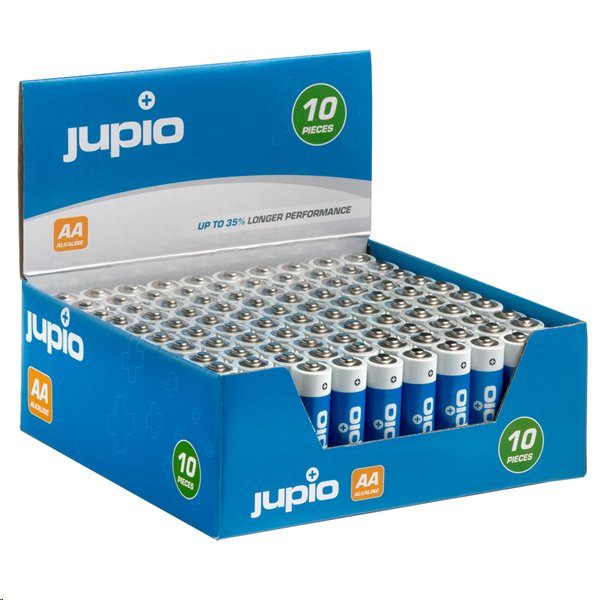 Bateria-Jupio-Alkaline-AA-balenie-100ks Batéria Jupio Alkaline AA balenie 100ks – Obrázok 1