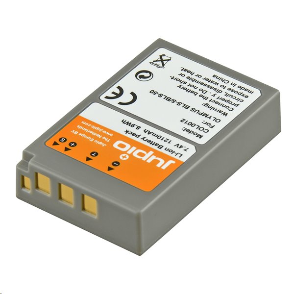 Bateria-Jupio-BLS-5-BLS-50-1210-mAh-pre-Olympus Batéria Jupio BLS-5 (BLS-50) 1210 mAh pre Olympus – Obrázok 1
