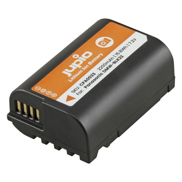 Bateria-Jupio-DMW-BLK22-pre-Panasonic-2200-mAh Batéria Jupio DMW-BLK22 pre Panasonic 2200 mAh – Obrázok 1