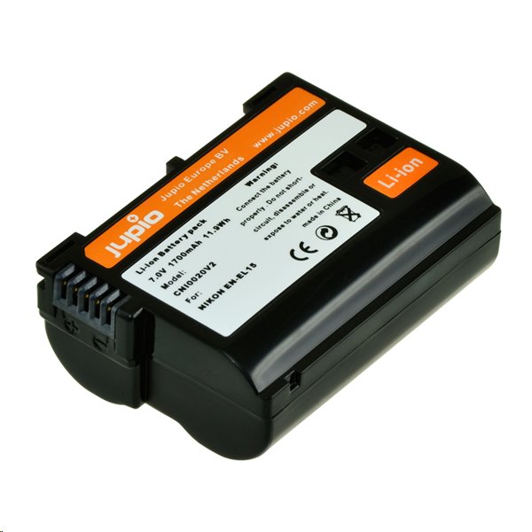 Bateria-Jupio-EN-EL15-1700-mAh-pre-Nikon Batéria Jupio EN-EL15 - 1700 mAh pre Nikon – Obrázok 1