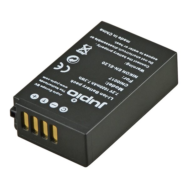 Bateria-Jupio-EN-EL20-1020-mAh-pre-Nikon Batéria Jupio EN-EL20 - 1020 mAh pre Nikon – Obrázok 1