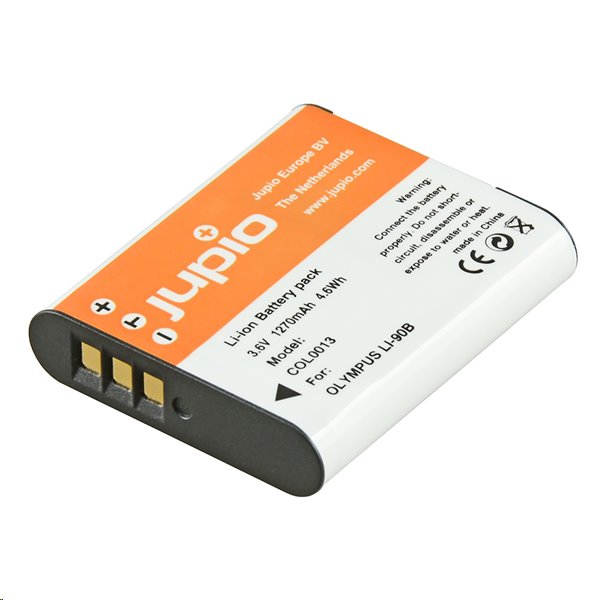 Bateria-Jupio-Li-90B-Li-92B-1270-mAh-pre-Olympus Batéria Jupio Li-90B/ Li-92B - 1270 mAh pre Olympus – Obrázok 1