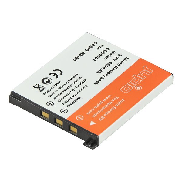 Bateria-Jupio-NP-60-pre-Casio-650-mAh Batéria Jupio NP-60 pre Casio 650 mAh – Obrázok 1