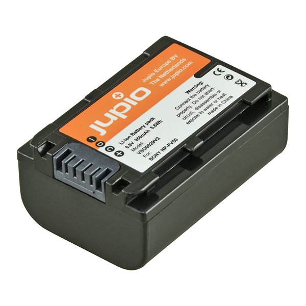 Bateria-Jupio-NP-FV50-850-mAh-pre-Sony Batéria Jupio NP-FV50 850 mAh pre Sony – Obrázok 1