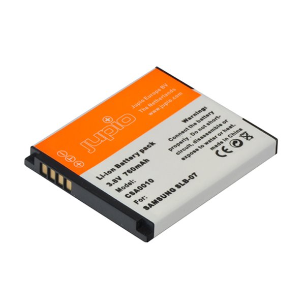 Bateria-Jupio-SLB-07-pre-Samsung-760-mAh Batéria Jupio SLB-07 pre Samsung 760 mAh – Obrázok 1