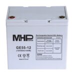 Batéria MHPower GE55-12 GEL, 12V/55Ah, T1-M6, Deep Cycle