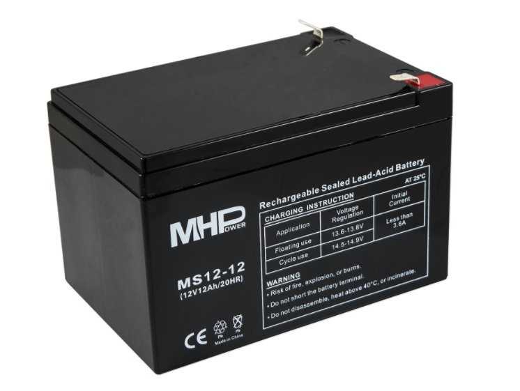 Bateria-MHPower-MS12-12-VRLA-AGM-12V12Ah-nahrada-za-RBC4 Batéria MHPower MS12-12 VRLA AGM 12V/12Ah náhrada za RBC4 – Obrázok 1