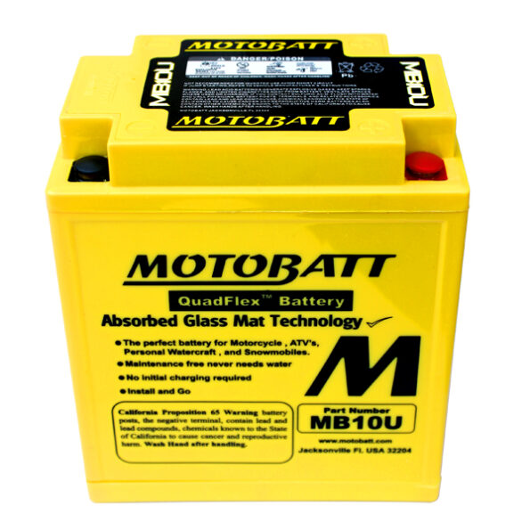 Batéria Motobatt MB10U 14,5 Ah, 12 V, 4 vývody – Obrázok 12