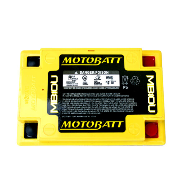 Batéria Motobatt MB10U 14,5 Ah, 12 V, 4 vývody – Obrázok 13