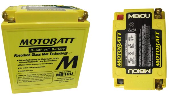 Batéria Motobatt MB10U 14,5 Ah, 12 V, 4 vývody – Obrázok 7