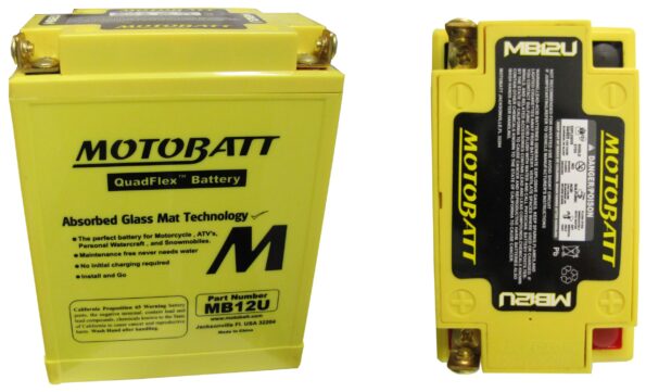 Batéria Motobatt MB12U 15Ah, 12V, 4 vývody – Obrázok 6