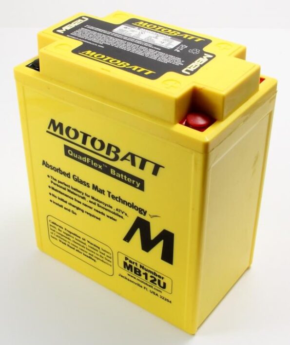 Batéria Motobatt MB12U 15Ah, 12V, 4 vývody – Obrázok 7