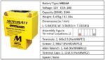 Batéria Motobatt MB16A 19Ah, 12V, 2 vývody – Obrázok 11