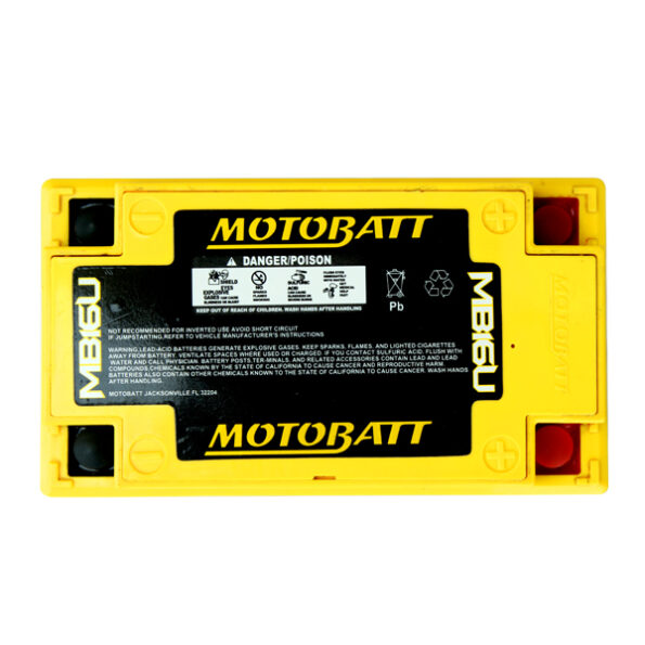 Batéria Motobatt MB16U 20Ah, 12V, 4 vývody – Obrázok 10