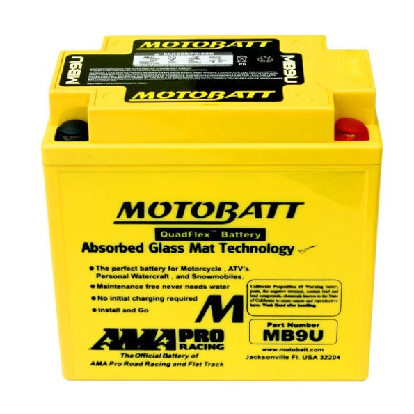 Batéria Motobatt MB9U 11Ah, 12V, 4 vývody – Obrázok 12