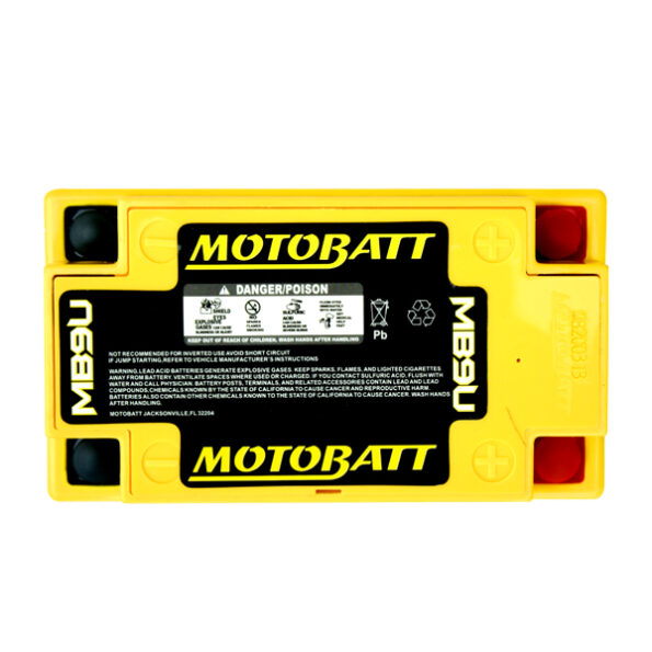 Batéria Motobatt MB9U 11Ah, 12V, 4 vývody – Obrázok 13