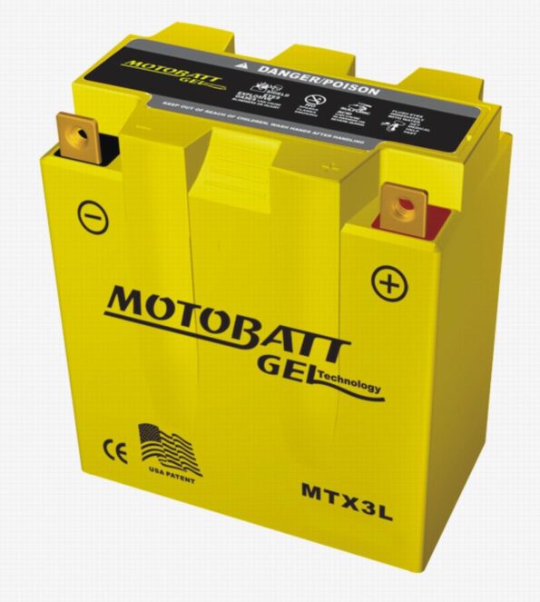 Batéria Motobatt MB9U 11Ah, 12V, 4 vývody – Obrázok 6
