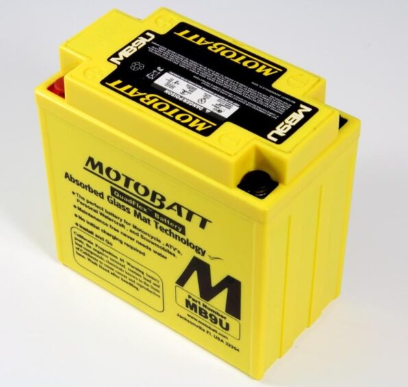 Batéria Motobatt MB9U 11Ah, 12V, 4 vývody – Obrázok 7