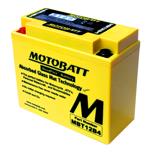 Bateria-Motobatt-MBT12B4-11Ah-12V-2-vyvody Batéria Motobatt MBT12B4 11Ah, 12V, 2 vývody – Obrázok 1