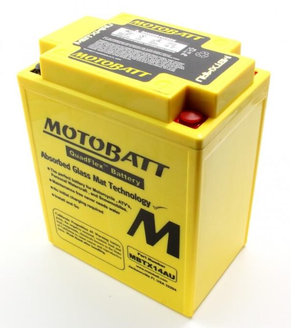 Batéria Motobatt MBTX14AU 16,5Ah, 12V, 4 vývody – Obrázok 6