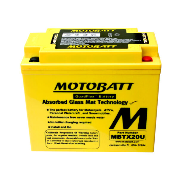 Batéria Motobatt MBTX20U 21 Ah, 12 V, 4 vývody) – Obrázok 12