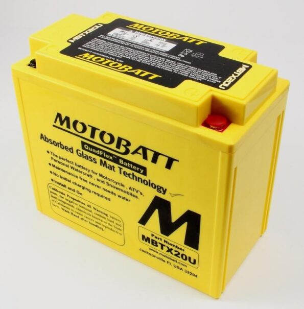 Batéria Motobatt MBTX20U 21 Ah, 12 V, 4 vývody) – Obrázok 7