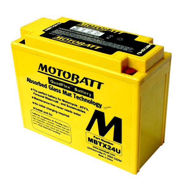 Bateria-Motobatt-MBTX24U-25-Ah-12-V-4-vyvody Batéria Motobatt MBTX24U 25 Ah, 12 V, 4 vývody – Obrázok 1