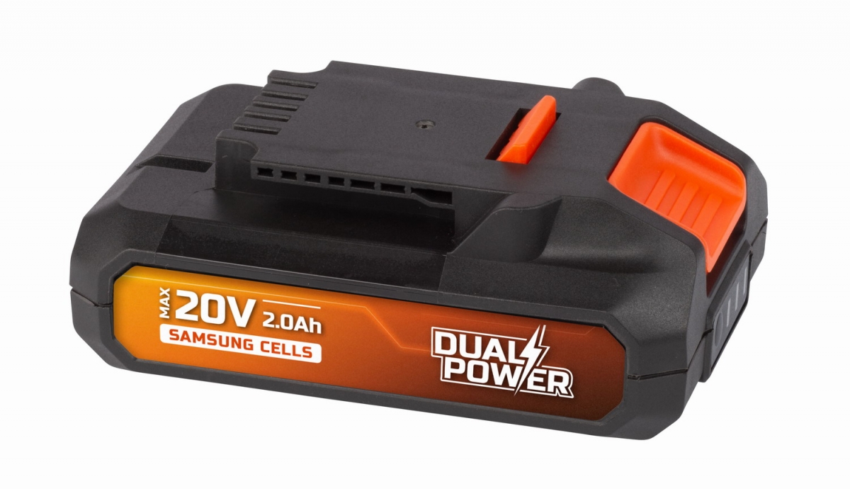 Bateria-Powerplus-POWDP9021-20-V-Li-Ion-2-Ah-Samsung-clanky Batéria Powerplus POWDP9021 20 V Li-Ion 2 Ah Samsung články – Obrázok 1