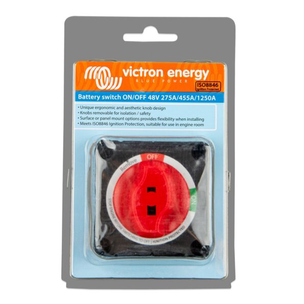 Batériový odpojovač Victron energy 48V, 275A – Obrázok 4