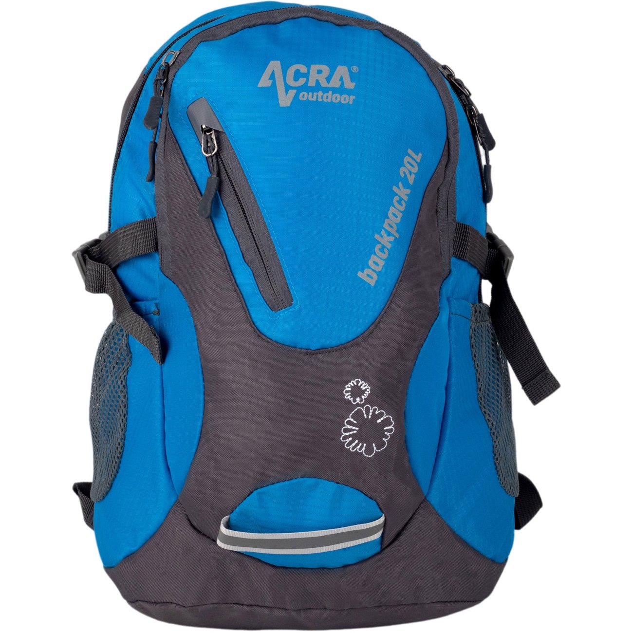 Batoh-Acra-Backpack-20-L-turisticky-modry Batoh Acra Backpack 20 L turistický modrý – Obrázok 1