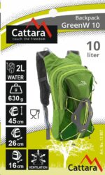 Batoh Cattara GreenW 10 l + 2 l pitný vak – Obrázok 11